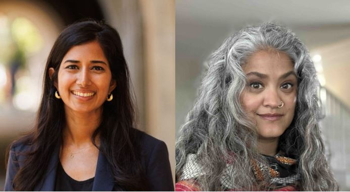 Headshot of our teachers Gulika Reddy and sujatha baliga.