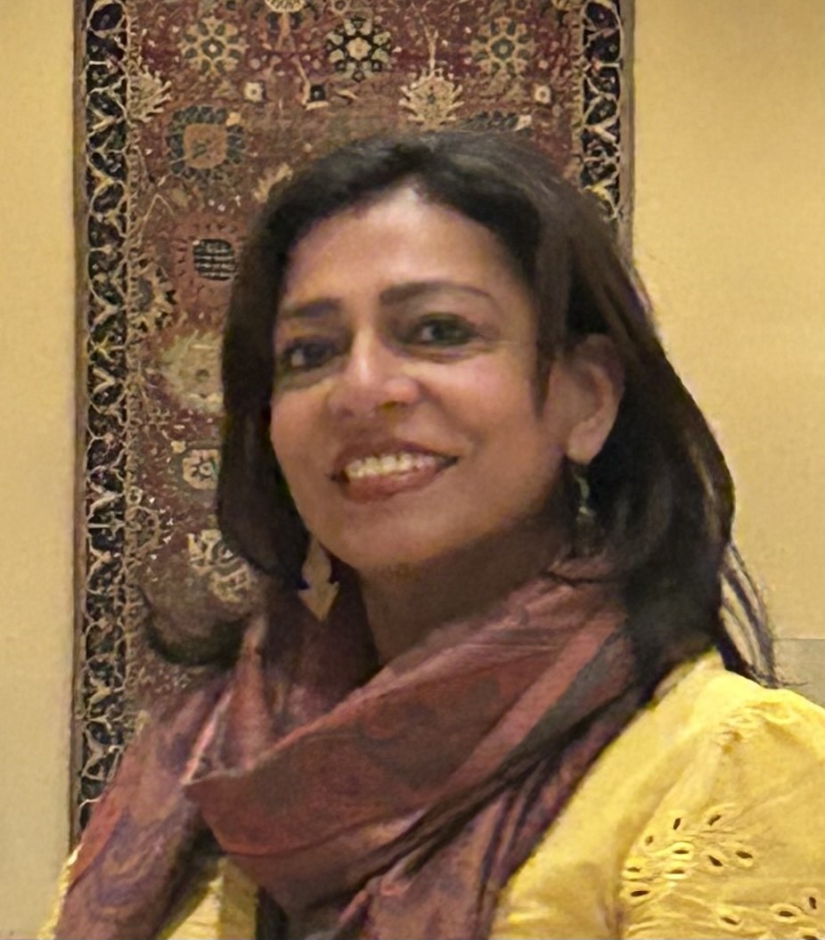 Headshot of our teacher, Shefalika Gandhi